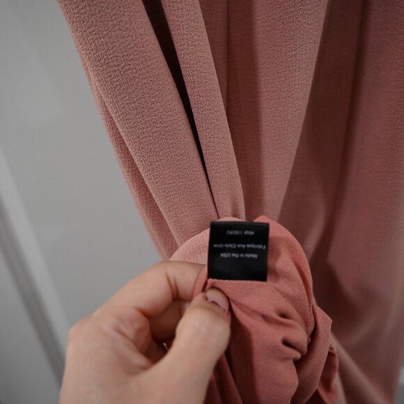 Dress the Population Size XL Tessa Blush Crepe Halter Mermaid Midi Dress - Picture 10 of 12